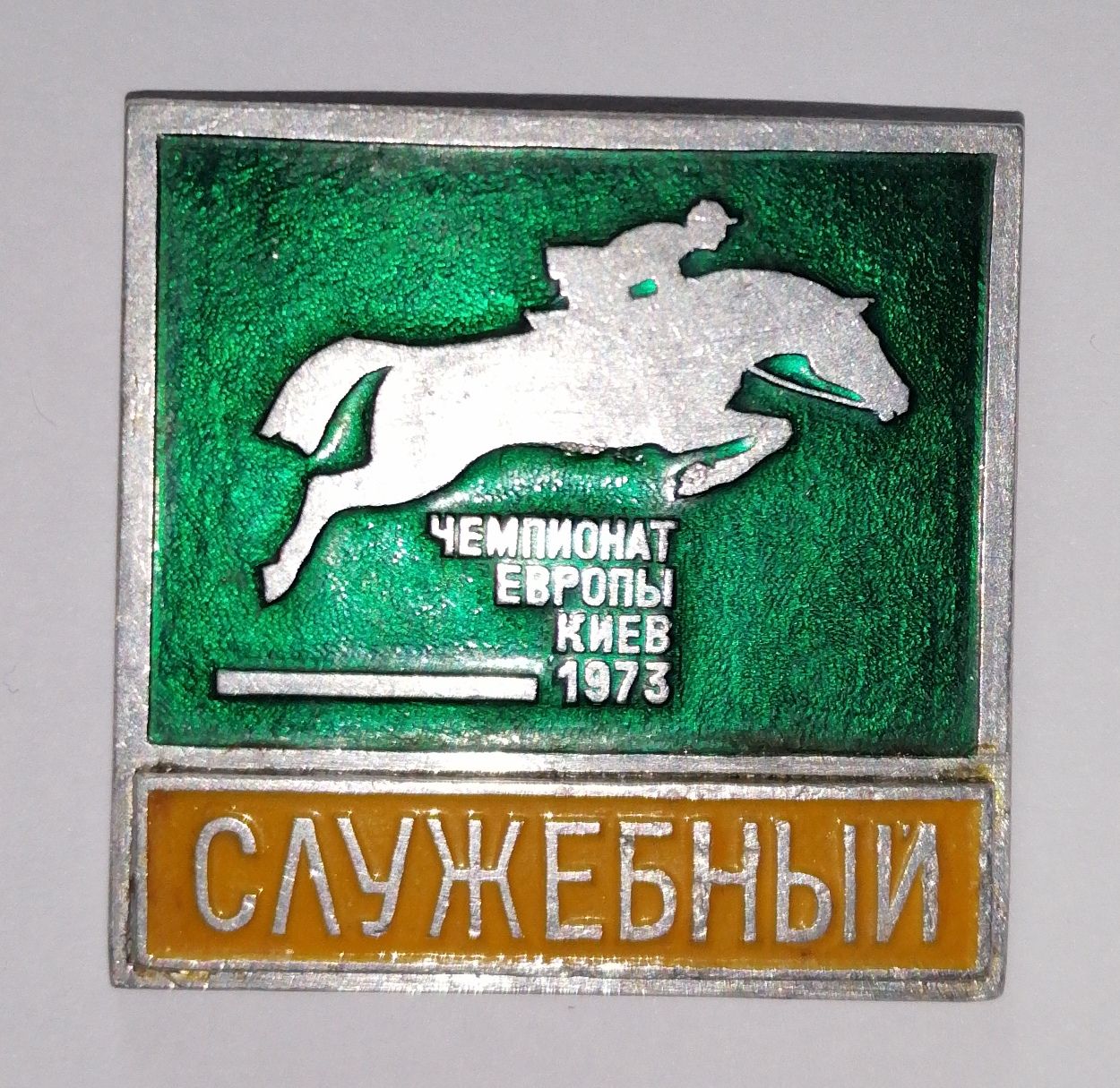 1973 European Eventing Championships Official Badge